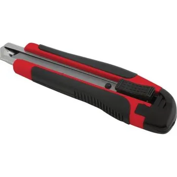 Pracovní nůž Bezpečnostní nůž Zatahovací Pro nízkou zátěž Odlamovací čepel SAM 18 mm