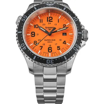 Hodinky Traser H3 109381 P67 T25 SuperSub orange 46 mm diver 50ATM