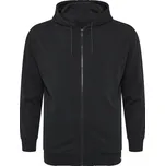 North Latitude mikina pánská full zip sweat černá 6XL