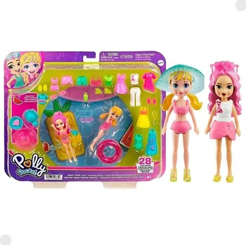 Doplněk pro panenku Polly Pocket Velká sada oblečků a doplňků, více druhů