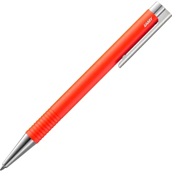 Lamy, Kuličkové pero Lamy Logo Lx, zářivě oranžové, s černou náplní - Formadore