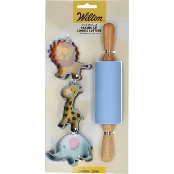 Čokoláda Wilton sada na pečení-ZVÍŘÁTKA 4ks