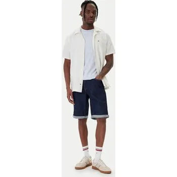 Pánská móda Tommy Jeans Košile DM0DM23058 Écru Regular Fit 3XL