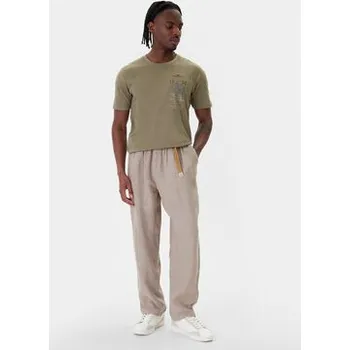 Pánské kalhoty Aeronautica Militare Kalhoty z materiálu 261PA1712UCT04293 Béžová Comfort Fit 56