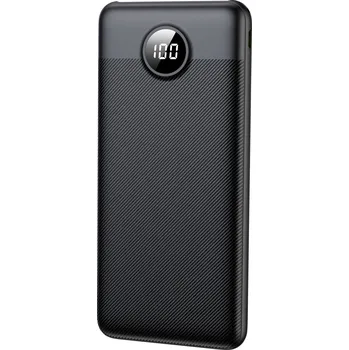 Powerbanka XCell powerbanka Li-Pol, 10000, Dodávka energie, Quick Charge 3.0, QC 3.0, černá, Indikátor stavu