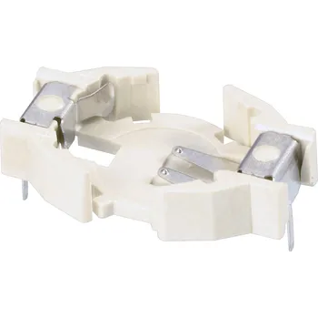 Držák baterie Renata 701105 držák knoflíkových baterií 1x CR 1225 horizontální , montáž THT (d x š x v) 20.3 x 12.7 x 8 mm