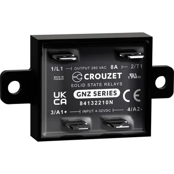 Relé Crouzet polovodičové relé 84132210N 8 A Spínací napětí (max.): 280 V/AC 0 1 ks