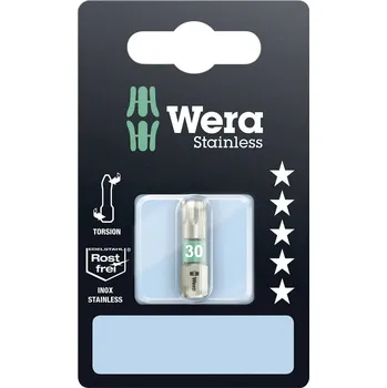 Bit Wera 3867/1 TS SB SiS 05073625001 bit Torx T 30 nerezová ocel D 6.3 1 ks