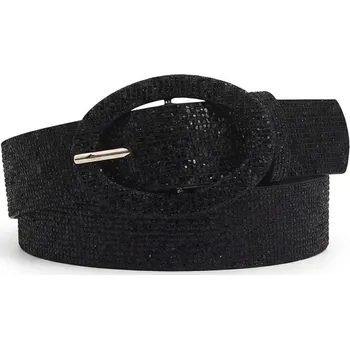 Opasek B-TOP Výrazný dámský pásek s oválnou sponou