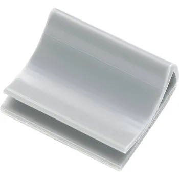 Stahovací páska TRU COMPONENTS FCC-28 úchytka 1572128 pro plochý kabel světle šedá 1 ks