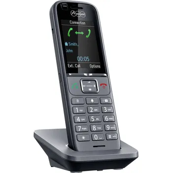Stolní telefon Auerswald COMfortel® M-710 DECT mobilní část titanová šedá