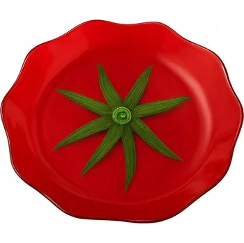 Skleněná miska Aria Fresh Rajče 17 cm červená