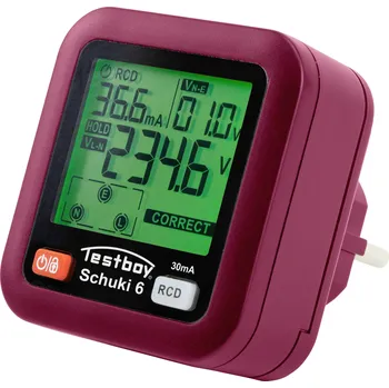 Zkoušečka Testboy Testavit Schuki 6 tester zásuvek