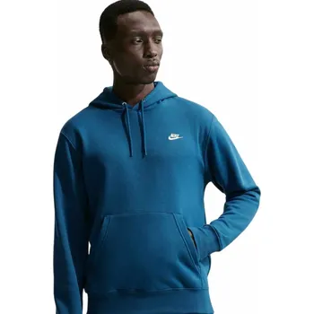 Pánská mikina Pánská mikina přes hlavu Nike CLUB tyrkysová FN3859-476 - 3XL | UK 8,5 | US 11