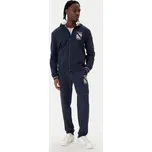 Aeronautica Militare Mikina 261FE2096UF00674 Tmavomodrá Regular Fit XXL