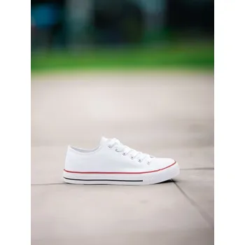 Dámská obuv Sinsay - Nízké šněrovací tenisky - bílá - 6479K-00X - 6479K-00X-39-6