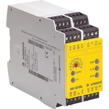 Relé Bezpečnostní relé 4 7 bezpečnostní kontakty, počet kanálů: 2 kanály 24 V DC