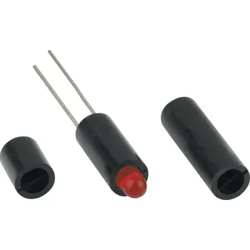 Mentor 2819.5152 LED distanční sloupek 1násobné černá Vhodný pro (LED) LED 5 mm