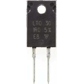 Rezistor Rezistor Ne Tlustý film Radiální, řada: LTO30 1 Ω 5 procent LTO030F1R000JTE3 30 W Vishay