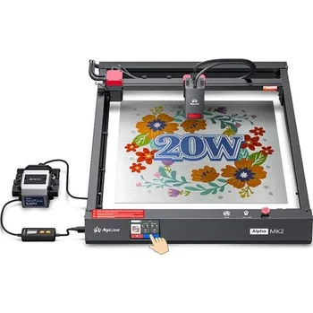 Gravírování AlgoLaser Alpha MK2 20W Laserový Gravírovací Stroj