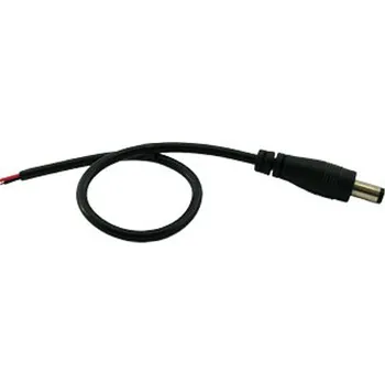 LED páska Tipa Kabel pro LED pásek prodlužovací s konektorem DC,vidlice 5,5 x 2,1mm, 20cm