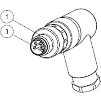 TE Connectivity neupravený zástrčkový konektor pro senzory - aktory, T4113001051-000, piny: 5, 1 ks