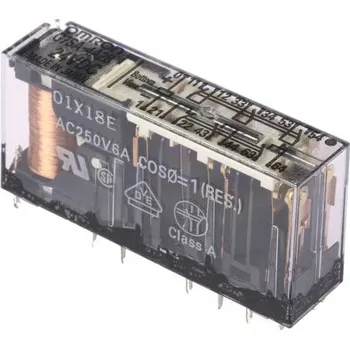 Relé Pojistné relé 4PNO, DPST Montáž na plošný spoj 24V dc