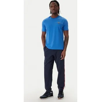 Pánské tričko Aeronautica Militare T-Shirt 261TS1580UJ00372 Modrá Regular Fit 4XL