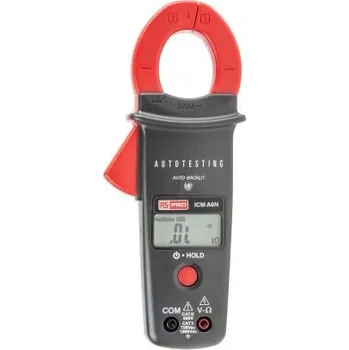 Multimetr Klešťový měřicí přístroj 600A ac 750V ac 1000V dc 2kΩ, CAT II 1000 V, CAT III 600 V RS PRO ICMA6