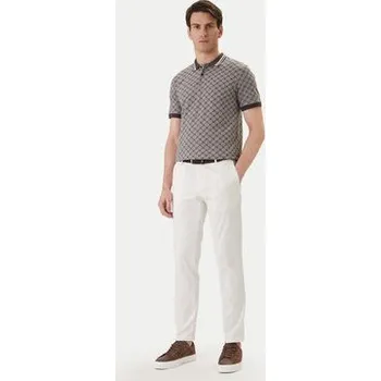 Pánská košile JOOP! Polokošile JJ-Jessino 30101930 Hnědá Regular Fit 3XL