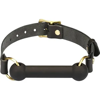 Roubík Liebe Seele Samurai Thick Leather Bite Gag, kožený kousací roubík