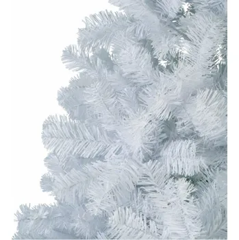 Vánoční stromek Umělý vánoční stromeček bílý, 180 cm