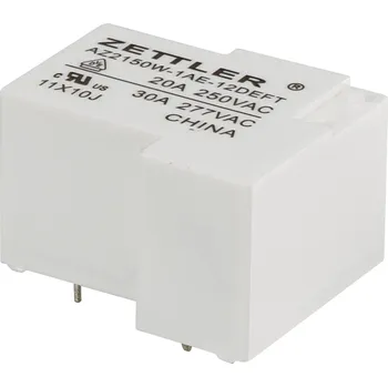 Cívka Zettler Electronics AZ2150W-1AE-12DEFT, 507755 relé do DPS, monostabilní, 1 cívka, 240 V/DC, 440 V/AC, 30 A, 1 ks