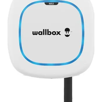 Nabíjecí stanice pro elektromobil Wallbox Pulsar Max Electric Vehicle charge, 7 meter cable Type 2, 22kW, OCPP + DC, White (PLP4-M-2-4-9-001)