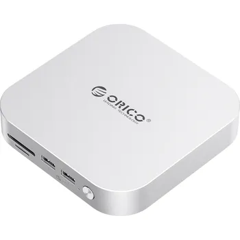 ORICO USB-C® dokovací stanice MiniLink M49P Vhodné pro značky (dokovací stanice pro notebook): Apple Rozšiřující patice M.2 SSD