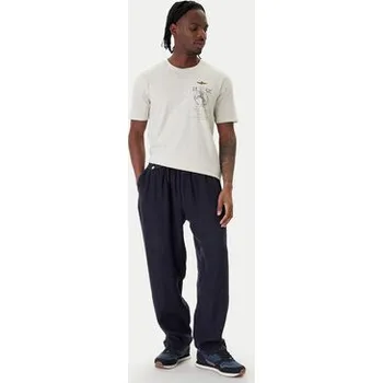 Pánské kalhoty Aeronautica Militare Kalhoty z materiálu 261PA1712UCT04293 Tmavomodrá Comfort Fit 46