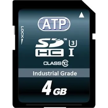 Paměťová karta Karta SD SDHC 4 GB Ano SLC ATP -40 → plus 85°C