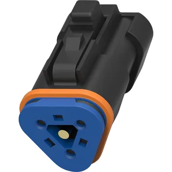 Elektrický konektor TE Connectivity DT zásuvkový konektor na kabel 3, DT06-3S-PP01, 1 ks