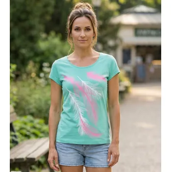 Dámské tričko Dámské triko ALTISPORT CARRYOVER ALW112122 MÁTOVÁ S