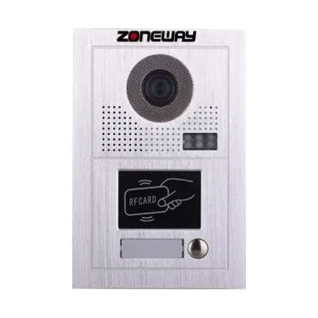 Domovní zvonek RFID přístupový systém/video zvonek - bytové tablo Zoneway ZW-619-1D