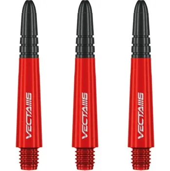 Příslušenství pro šipky Winmau Násadky Vecta Blade 6 - short - red