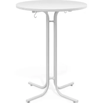 Skládací barový stůl 110x70cm | bílý