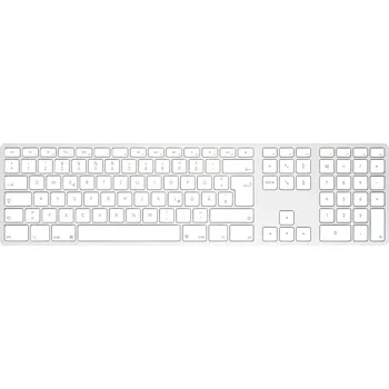 Klávesnice Matias FK318S-DE Wired Aluminium Keyboard for Mac USB klávesnice německá, QWERTZ, Macintosh stříbrná