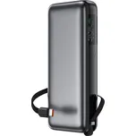 Acefast - Power Bank (M22-20000) - s kabelem, Type-C, 20000mAh, 74Wh, PD130W, obousměrné rychlé nabíjení, LED displej - černá