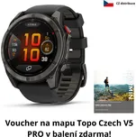 Garmin Fenix 8 Pro Amoled 51 mm Sapphire Carbon Grey + CZ distribuce a TOPO Czech mapy ZDARMA!