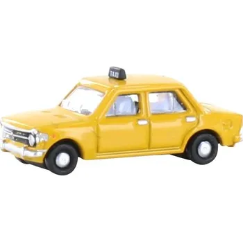 Modelová železnice Minis by Lemke LC61515 N model osobního automobilu Fiat 128, taxi, žlutá