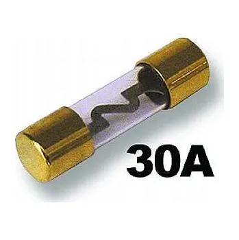 Autopojistky Tipa Pojistka auto Glass 30A pozlacená