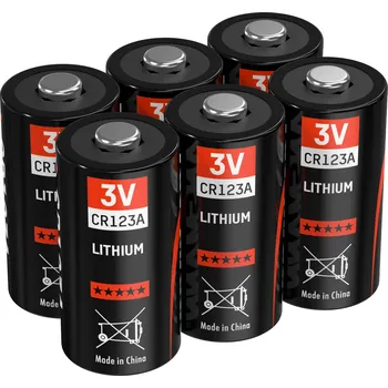 Článková baterie Ansmann CR123 fotobaterie CR-123A lithiová 1375 mAh 3 V 6 ks