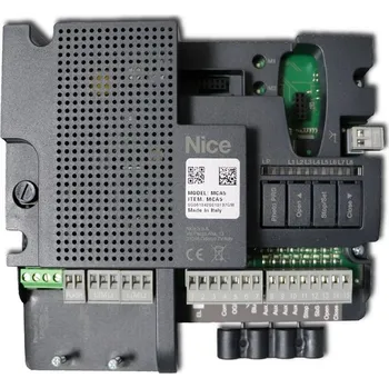 Pohon brány MCA5R10 elektronika do řídicí jednotky Nice MC800 - SPMCA5R10 - řídící jednotka pro jeden nebo dva pohony křídlové brány s napájením 230V, nová generace