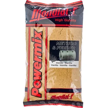 Návnadová surovina MONDIAL-F - Krmení Method & Feeder Vanilka 1 kg